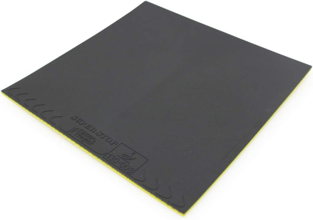 Sauer & Tröger Tischtennis Belag Anti Top | Super Stop | Rot, Schwarz | 1,5 mm 1,9 mm Schwarz 1,9 mm