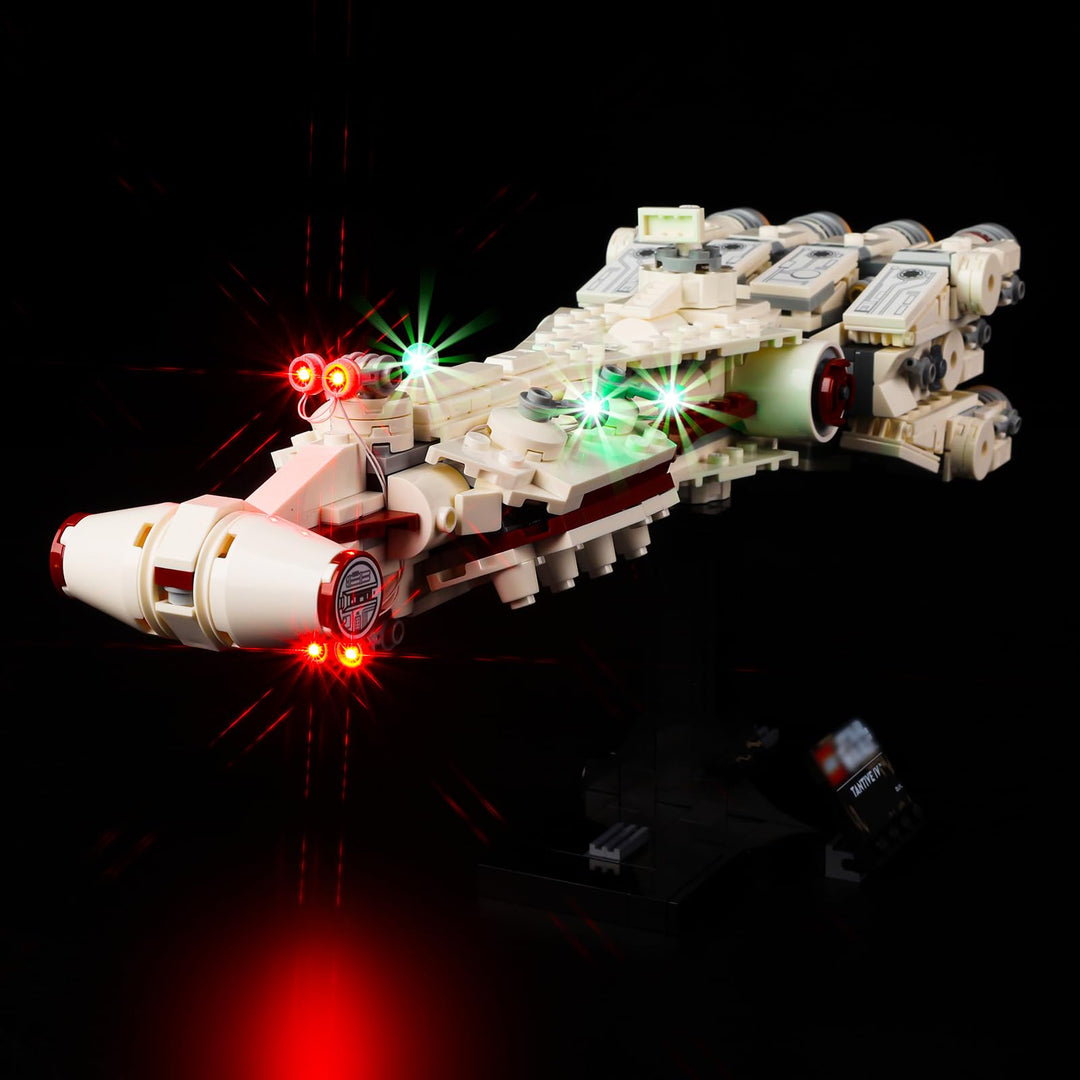 Kyglaring Lego 75376 Beleuchtung, LED Lichter Set Lego Star Wars Tantive IV, Lego Modell eines Stern