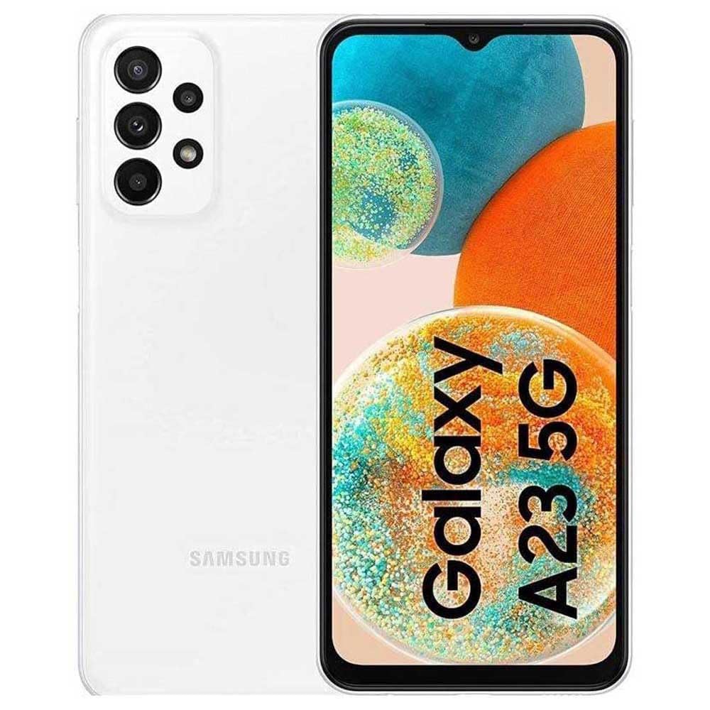 Samsung A236F/DS A23 5G, Awesome White, 4-GB/128-GB, Awesome White