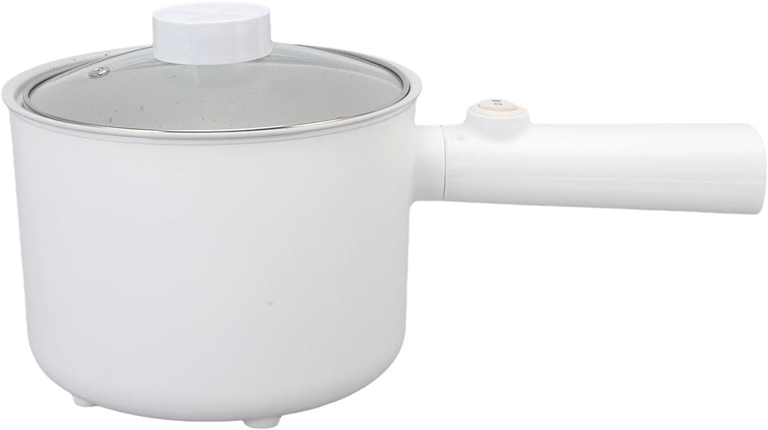 Elektrischer Hot Pot, Mini-Ramen-Kocher 1,8 L Nudeltopf Antihaft-Sauté-Pfanne Multifunktions-Elektro