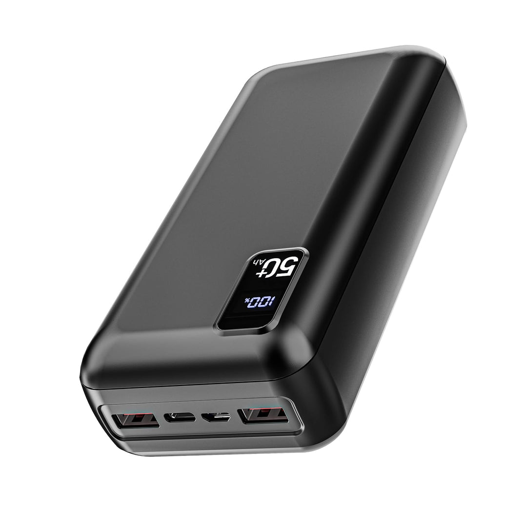 PowerBank 50000mAh grosse kapazität, 22,5W Powerbank PD20W Schnell Aufladende Externer Handyakku USB