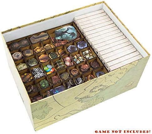 docsmagic.de Organizer Insert for Gloomhaven Box - Einsatz, Gloomhaven