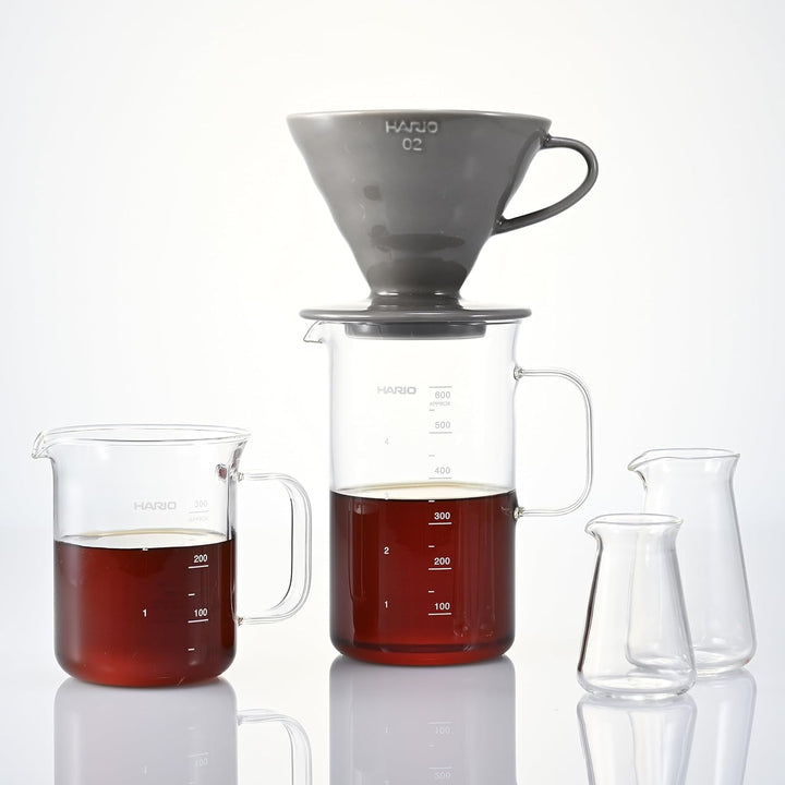 Hario Becher-Servierer, 600 ml, transparent 600ml Transparent, 600 ml Transparent
