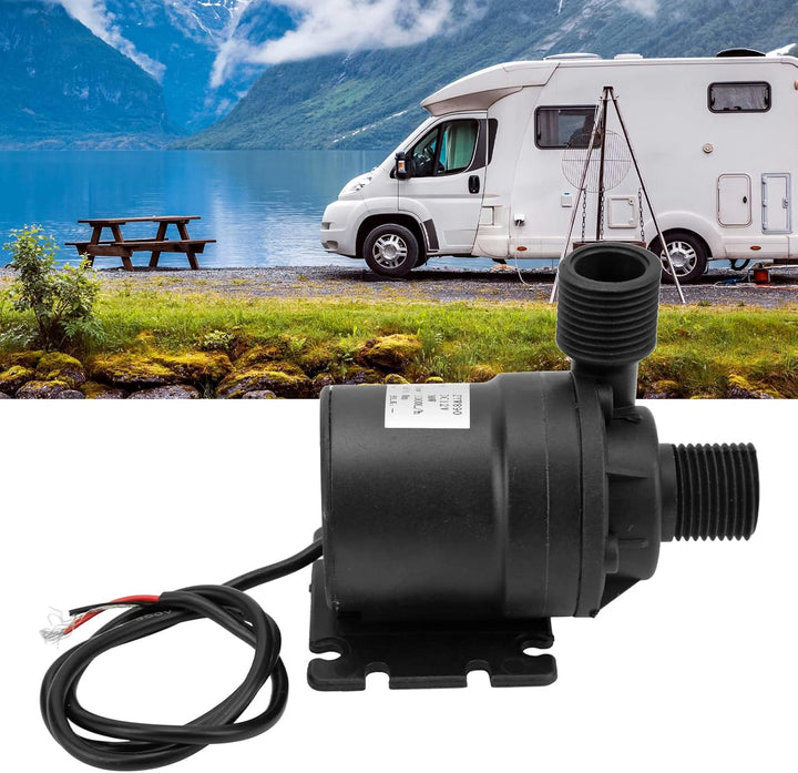 Keenso DC 12 V Bürstenlose Wasserpumpe, 30 W 8 M Tauchpumpe IP68 Wasserdicht für Wasserzirkulationss