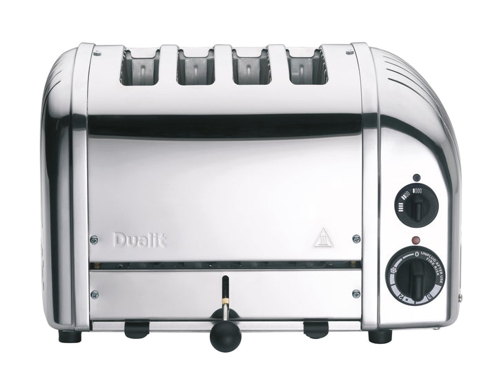 Dualit Classic Range 4 Slot New Gen poliert Silber, Silber