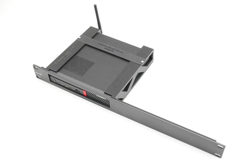 Rack-Halterung für Lenovo M910X/M920X 48,3 cm (19 Zoll), 1U, genaue Passform, bündiges Design