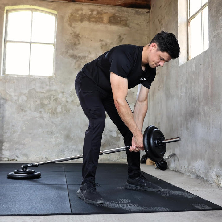 Ruffman Landmine support für Langhanteln 30mm – T Bar Row - Fitness Langhantel Rudergriff - Rückentr