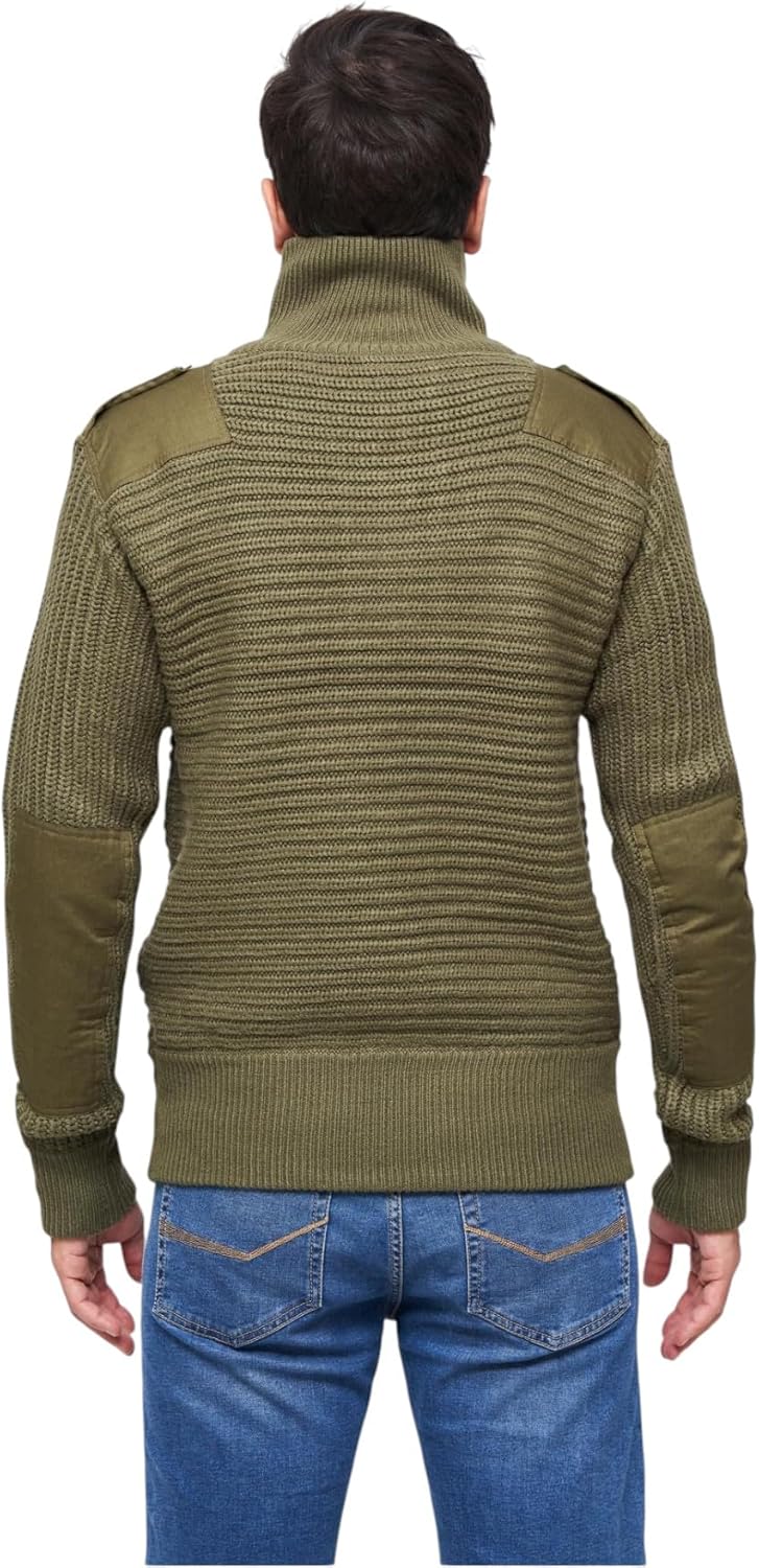 Brandit Alpine Pullover Männer Strickpullover Oliv Basics S Olive, S Olive