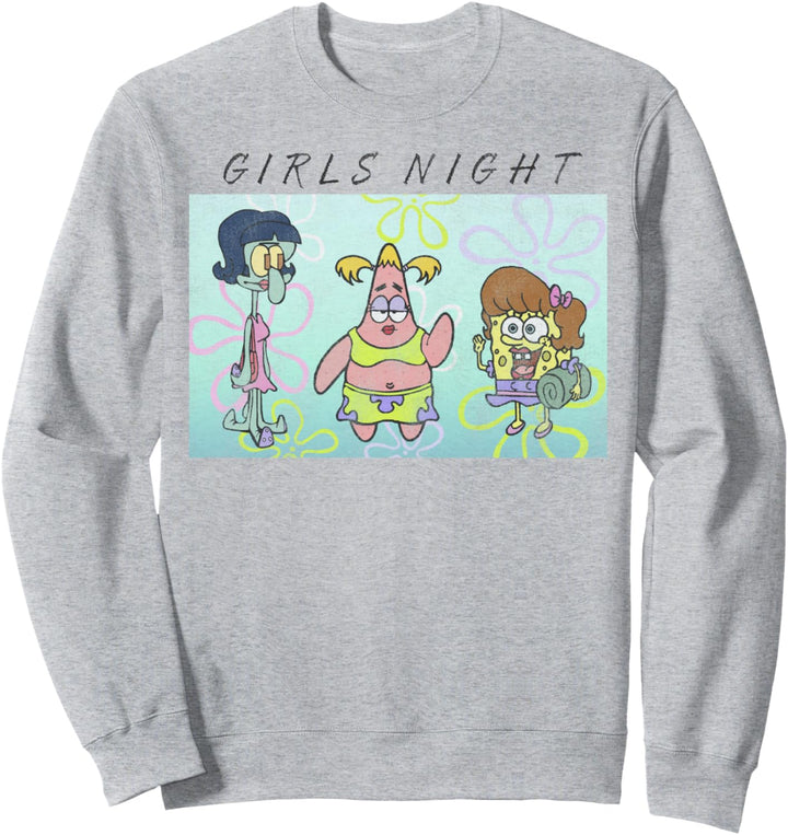 SpongeBob Schwammkopf Patrick und Thaddäus Frauenabend Sweatshirt