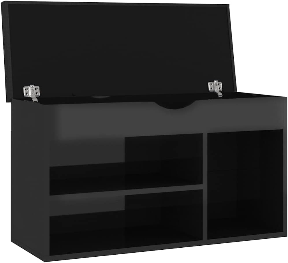 vidaXL Schuhbank mit Kissen Schuhschrank Sitzbank Sitztruhe Schuhablage Schuhregal Schuhtruhe Schuha