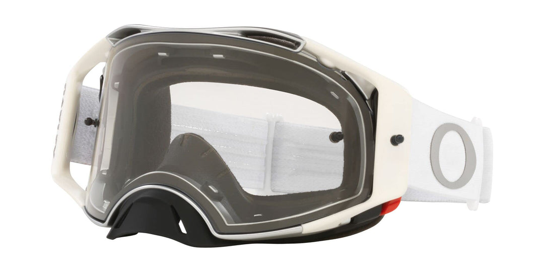Oakley Unisex Airbrake Mx MX Goggle L Tuff Blocks weiss, L Tuff Blocks weiss