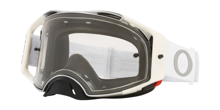 Oakley Unisex Airbrake Mx MX Goggle L Tuff Blocks weiss, L Tuff Blocks weiss