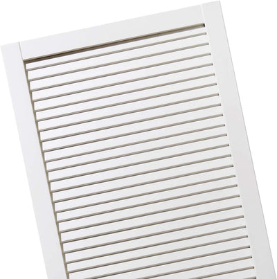 ben+camilla.com Lamellentüren 717 x 594 x 21 mm weiss seidenmatt mit geschlossenen Lamellen Kiefernh