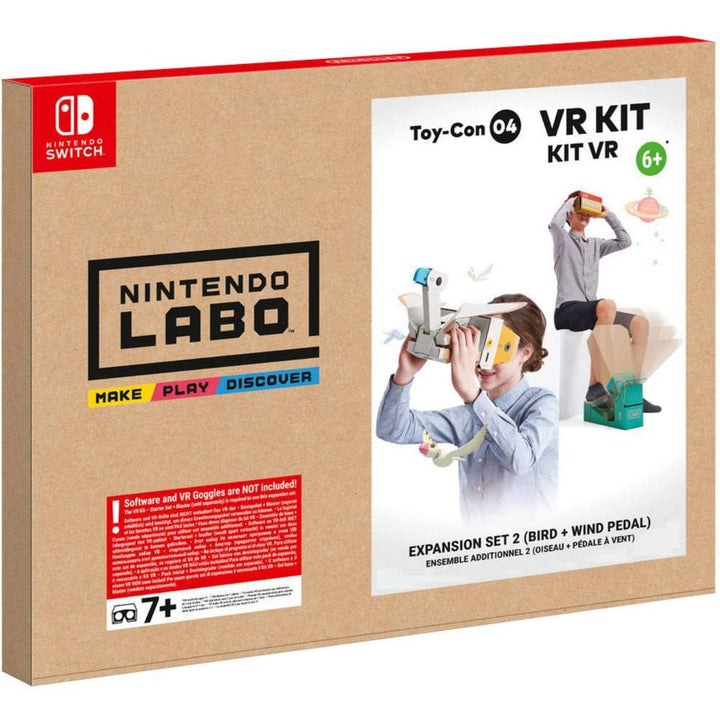 Nintendo Labo: VR-Set Erweiterungspaket Vogel + Windpedal - [Nintendo Switch] VR-Set Erweiterungspak