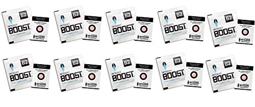 Lifestyle-Ambiente 10x Integra Boost Humipack 2-Way 62% 8g Beutel 7 x 6,5 cm mit Austausch-Indikator