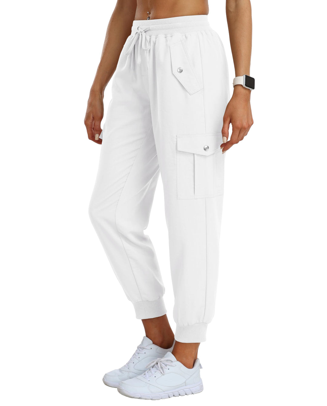 JINSHI Hosen Damen Cargohose Wanderhose Leichte Jogginghose Freizeithose Funktionshose Outdoorhose m
