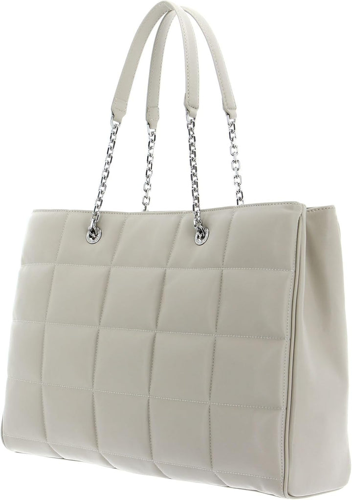 Calvin Klein Re-Lock Quilt Shopper Tasche 41 cm Einheitsgrösse Stoney Beige, Einheitsgrösse Stoney B