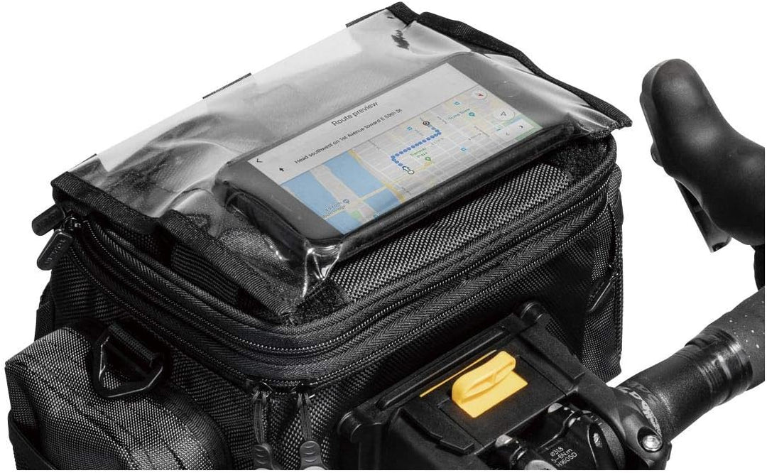TOPEAK Tourguide Handlebar Bag Tasche, Schwarz, Einheitsgrösse