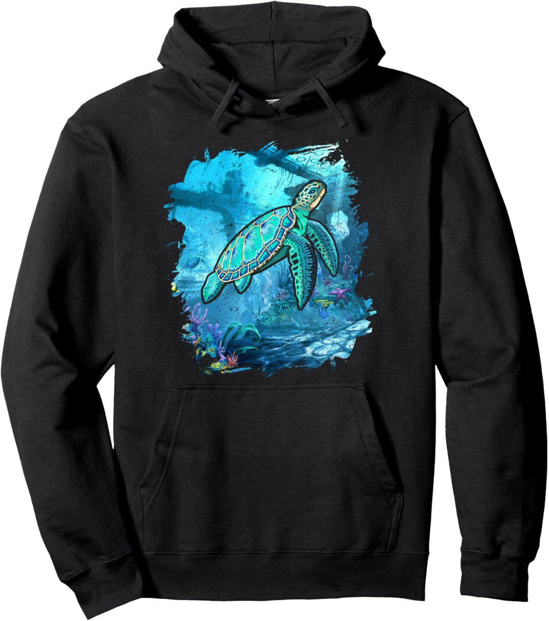 Schildkröte Pullover Hoodie