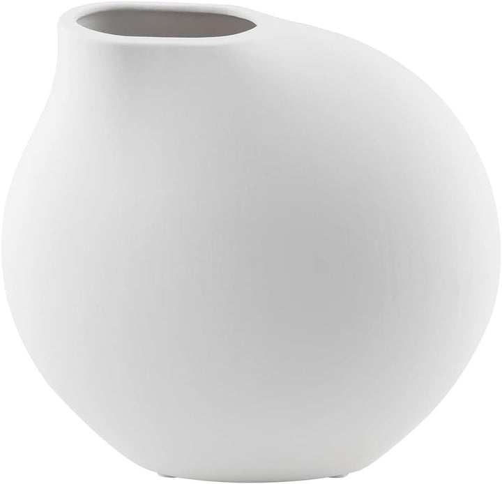 Blomus Nona Vase White 66166 Höhe: 15 cm, Ø 12 cm Lily White, Höhe: 15 cm, Ø 12 cm Lily White