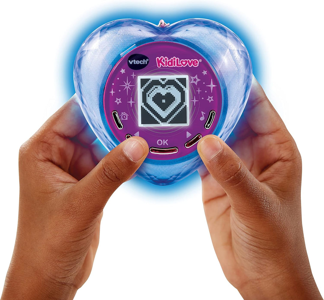 Vtech KidiLove – Magisches Haustier in leuchtendem Herz – Mit Lichteffekten, Musik und Spielen – Für
