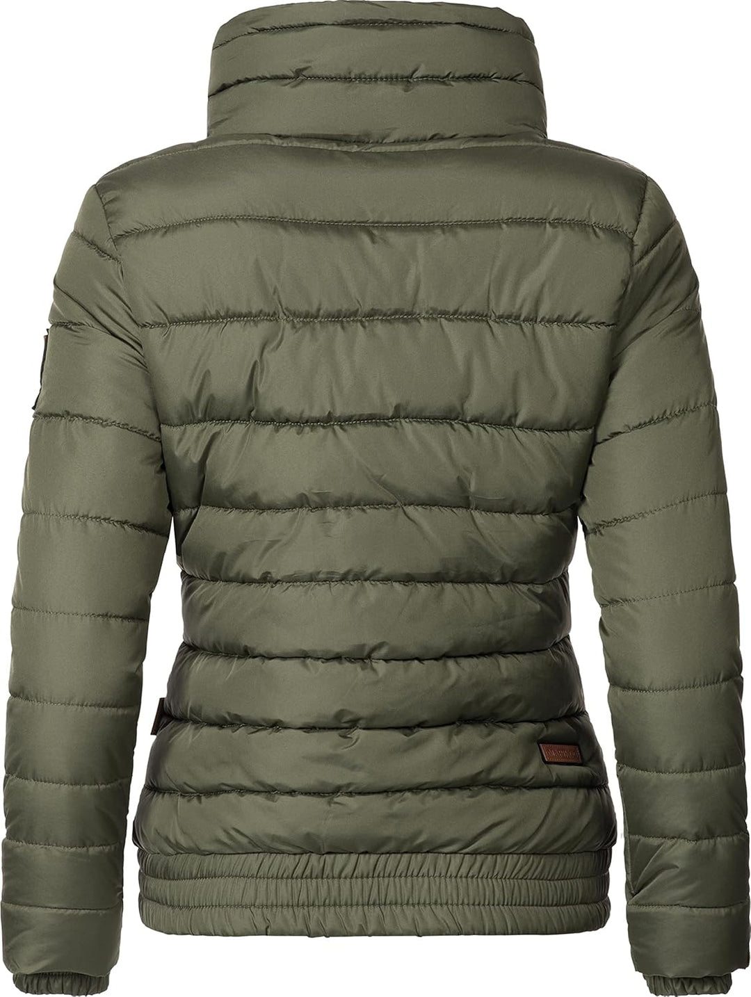 MARIKOO Damen Winter Steppjacke Poison XS-XL XS Forest Green, XS Forest Green