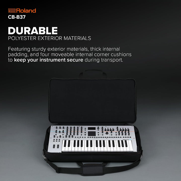 Roland CB-B37 Keyboardtasche | Vielseitige Transporttasche für GAIA 2, JUPITER-Xm Synthesizer, SH-01
