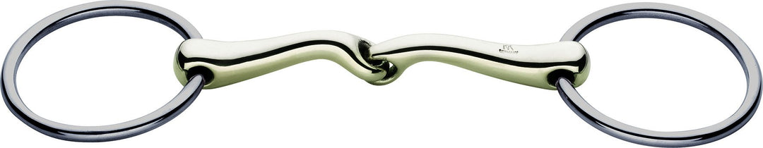 SPRENGER Reitgebiss KK 16 mm (Sensogan) mit Edelstahl Ringen silber 16 mm, silber 16 mm