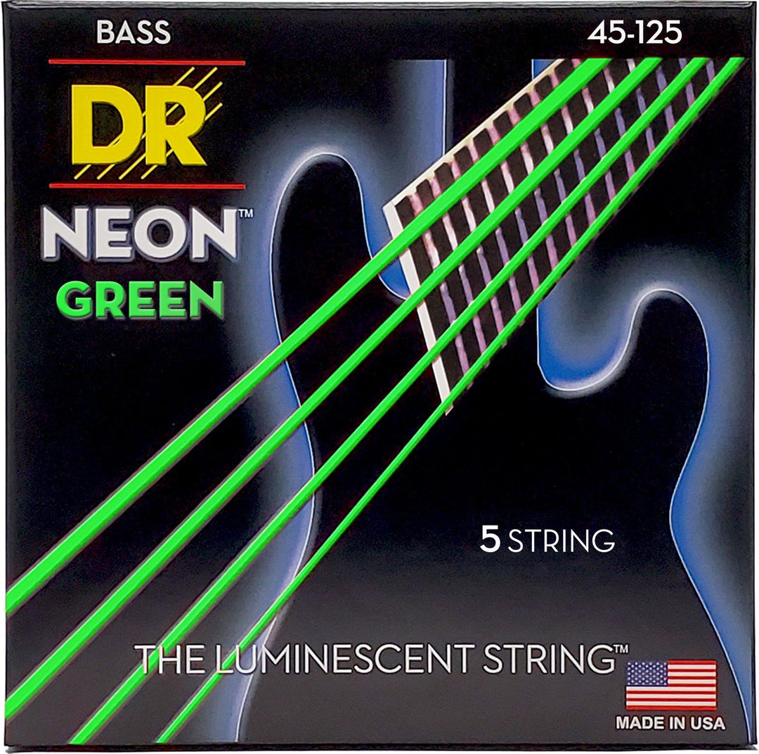 DR Strings NGB5-45 Coated Nickel Bass Saiten Medium