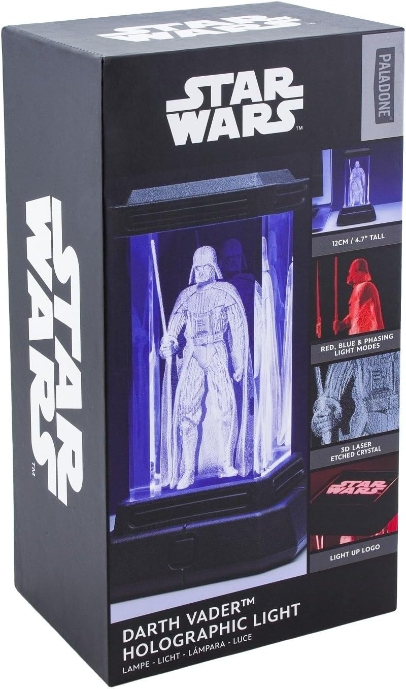 Paladone Star Wars Darth Vader holografische Leuchte, Darth Vader