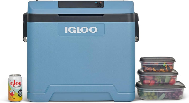 IGLOO IP42C Passiv‑Kühlbox 42l eisblau – robuste Thermobox für Camping 44 L Blau, 44 L Blau