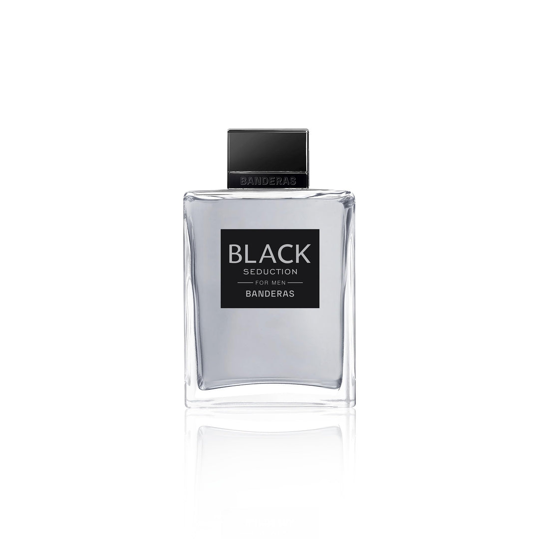 Antonio Banderas Seduction in Black Eau De Toilette 200 ml (man) 200 ml (1er Pack), 200 ml (1er Pack