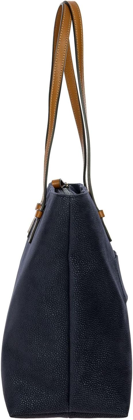 Bric's Life Schultertasche 35 cm Blau, Blau