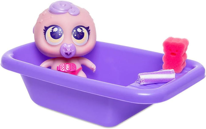 AMPARIN, S.A. DE C.V. BANDAI Babypuppe Neoflobbi Flobbeti Rosa Distroller, D992802, Bandai