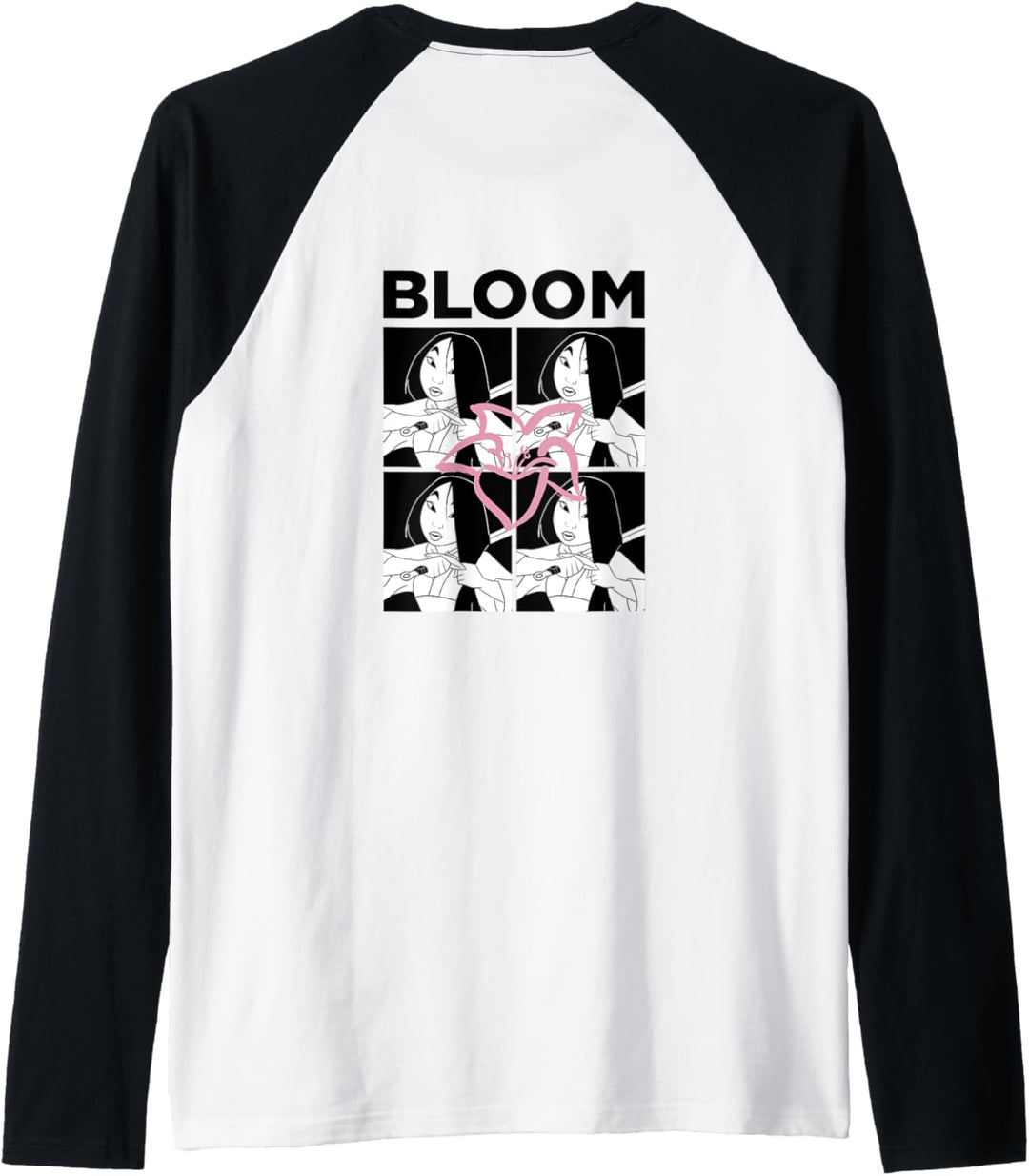 Disney Mulan Bloom Pocket Raglan