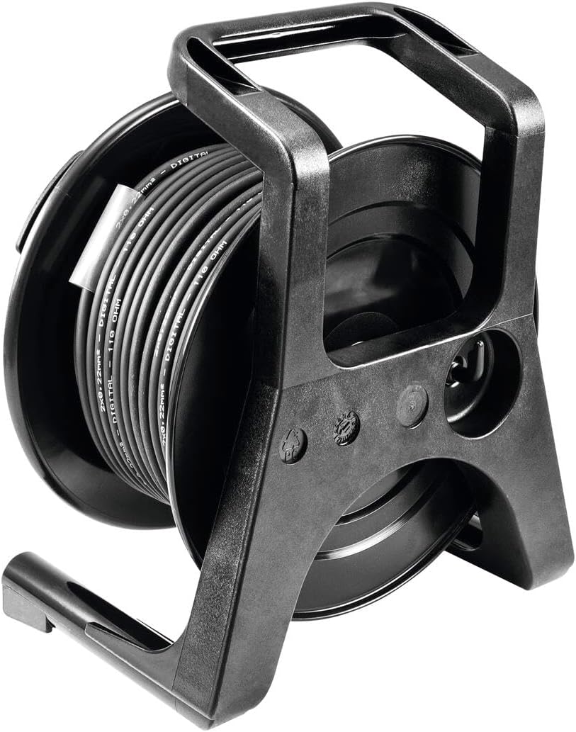 Sommer Cable DMX Kabeltrommel XLR, 30 M, 2 x 0,22 mm, Mehrfarbig, One Size