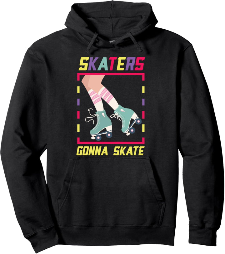 Skaters Skate Skaten Rollschuhlaufen Derby Geschenk Pullover Hoodie