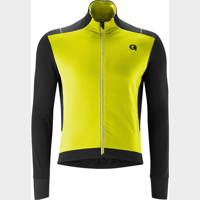 Gonso Herren Fahrradtrikot Bavella L Safety Yellow, L Safety Yellow