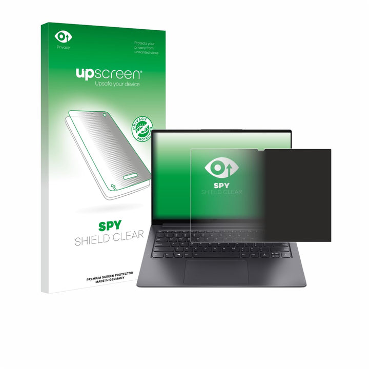 upscreen Anti-Spy Blickschutzfolie für Lenovo Yoga Slim 7 Pro 14" Privacy Screen Displayschutz-Folie