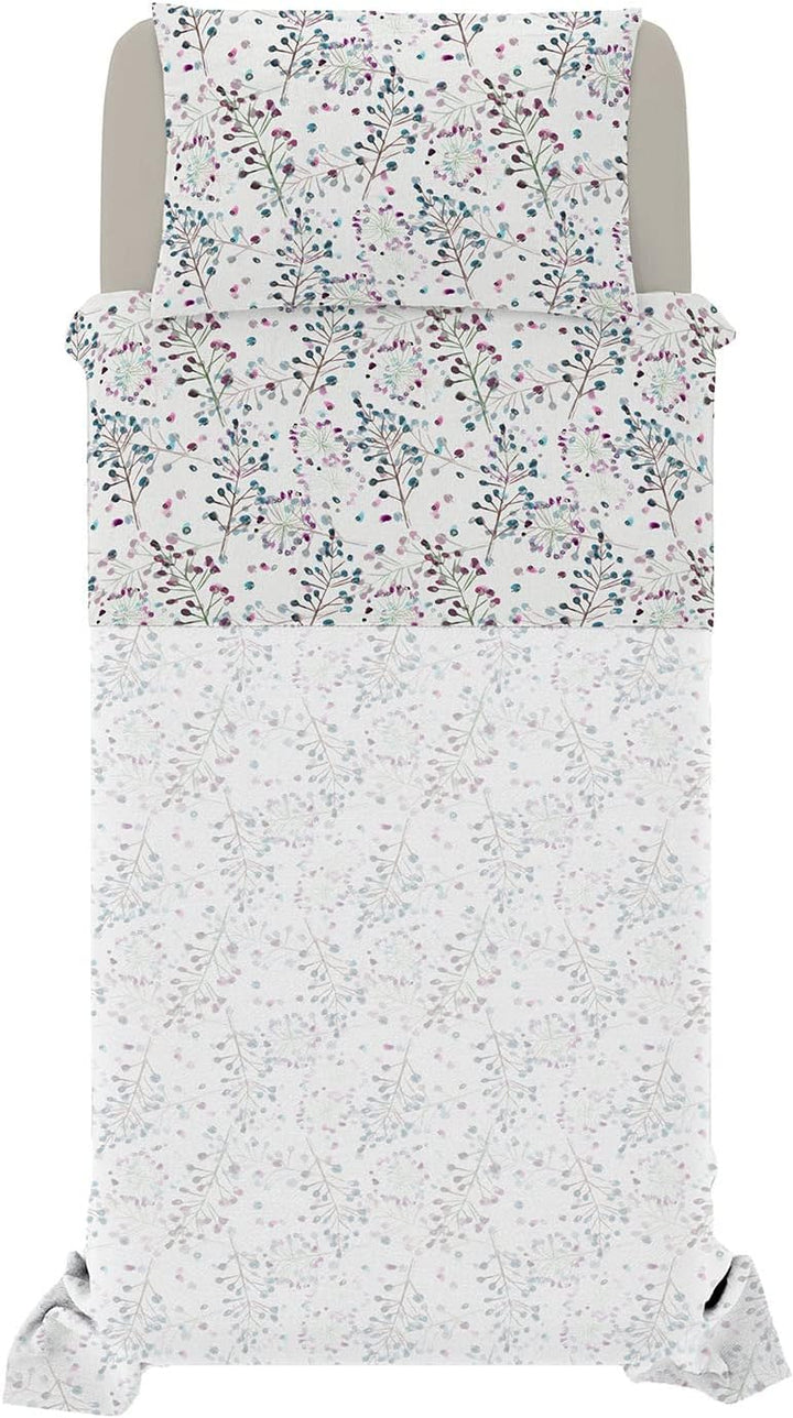 Italian Bed Linen Fantasy Bettwäsche, Flor, Einzelne Flor Einzelne, Flor Einzelne
