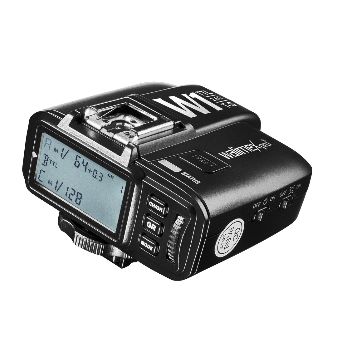 Walimex pro Funkauslöser W1 TTL T-S für Sony Kamera, Funk Fernbedienung und Funk Auslöser für Flash2