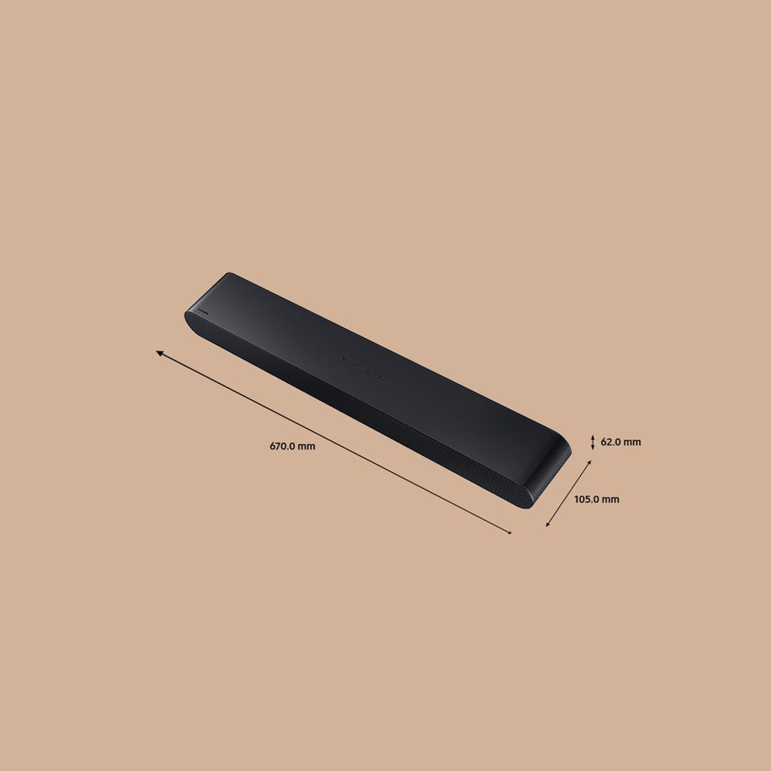 Samsung Soundbar HW-S60D/ZF S Serie, 7 Lautsprecher, Wireless Dolby Atmos, 5.0-Kanal-Audio, Q-Simpho
