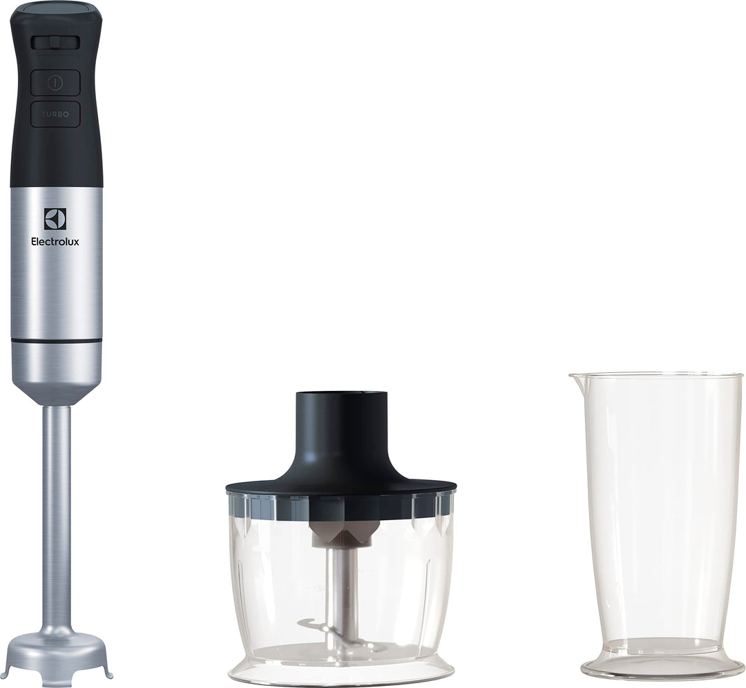 Electrolux Create 5 Stabmixer E5HB1-6SS, inkl. Schneebesen, Becher & Mini-Zerkleinerer, mehrere Gesc