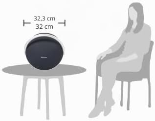 HARMAN KARDON Onyx Studio 8 Tragbarer Bluetooth-Lautsprecher, Schwarz, 50 W bunt, bunt