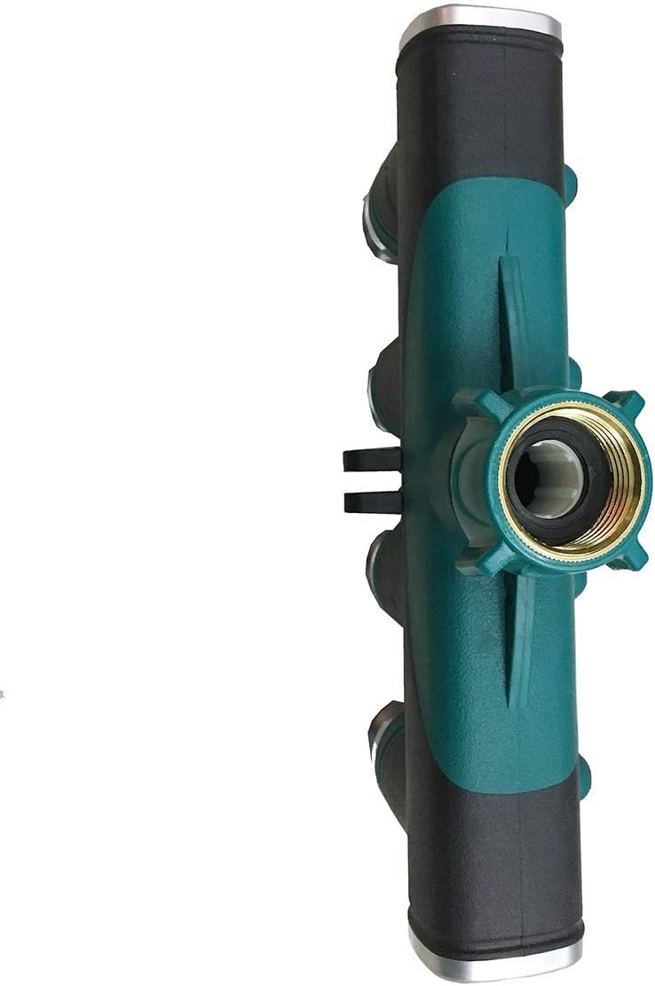 4-Wege Verteiler für Zulaufschläuche, 3/4 Zoll zum Anschluss von 4 Geräten (YV4er)
