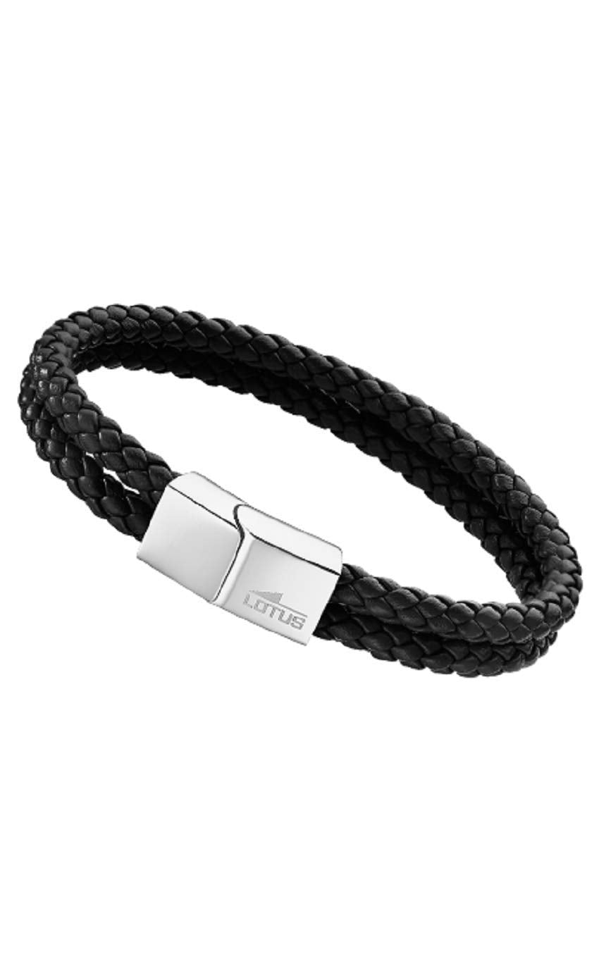 LOTUS STYLE Armband LS2011-2/1 Men Basic Leder 208.00 mm Herren, Einheitsgrösse, Leder, Kein Edelste