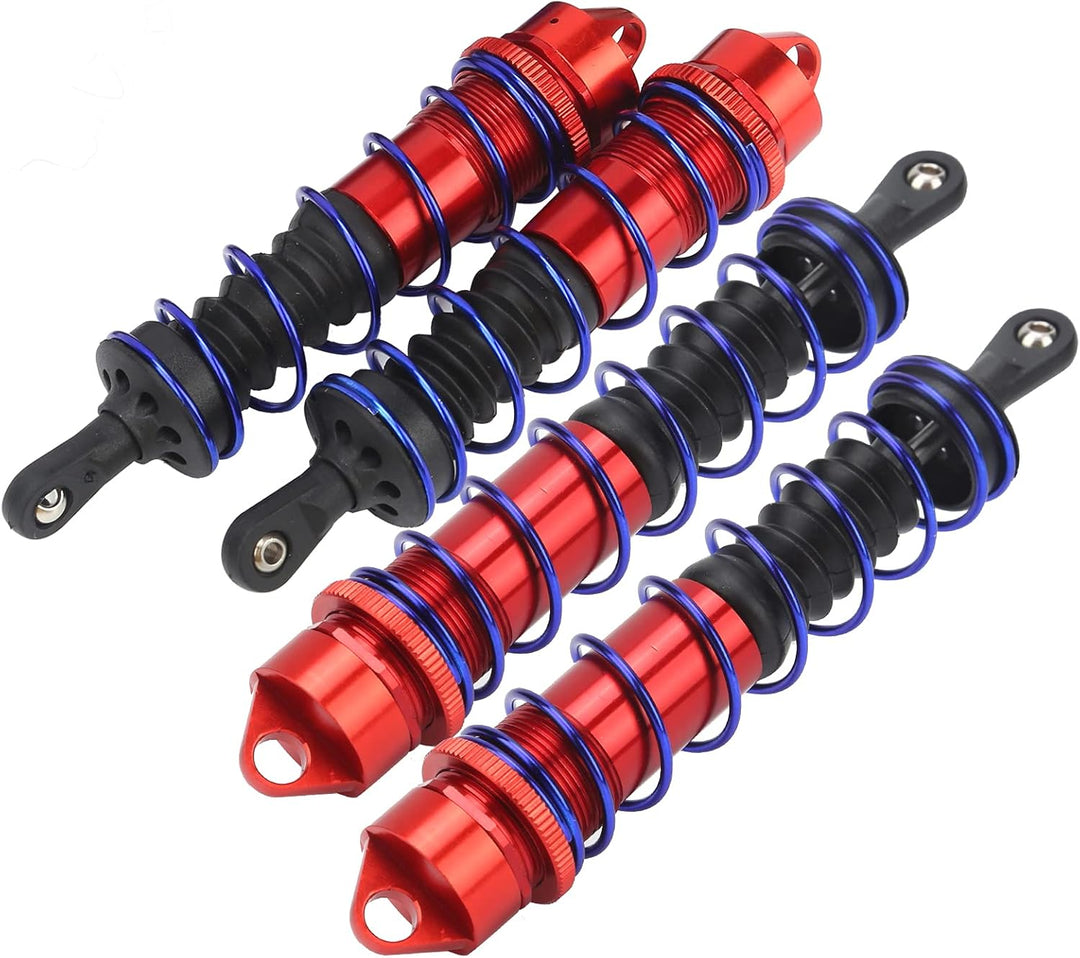 Stossdämpfer Vorne Hinten, Aluminium 120mm Vorne 140mm Hinten Metall Stossdämpfer Dämpfer Set Kompat