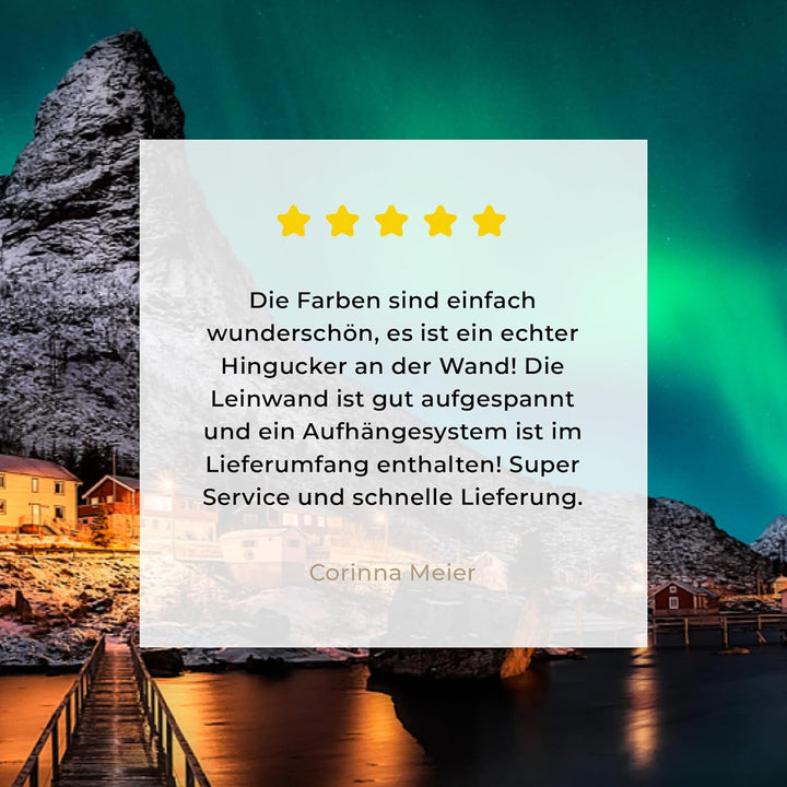 MuchoWow© Bild auf Leinwand Gross 120x80 cm XXL Schlafzimmer Bilder Wand Deko Wohnzimmer Modern Wand
