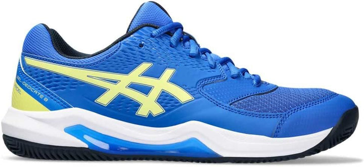 ASICS Dedicate 8 Mann Tennisschuhe Blau Weiss 39 EU Illusion Blue Glow Yellow, 39 EU Illusion Blue G