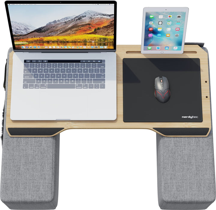 Couchmaster® CYWORX (Ergonomisches Lapdesk für Notebooks oder Wireless Peripherie, inkl. Kissen, gee